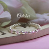 CJ-138  October Birthstone Bracelet 5"