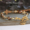 IN-233  The Old Rugged Cross Bracelet