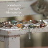 IN-174  Jesus hears your Tears like a Prayer Bracelet