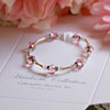CJ-356  Crystals and Stretchy 5" Bracelet
