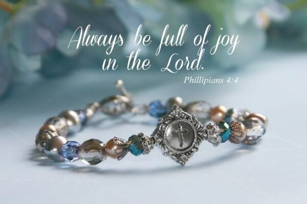IN-364 Always be full of Joy Bracelet