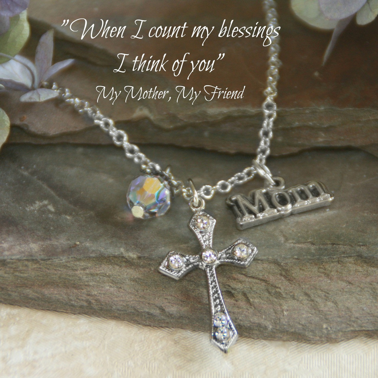 IN-411 My Mother, My Friend Necklace