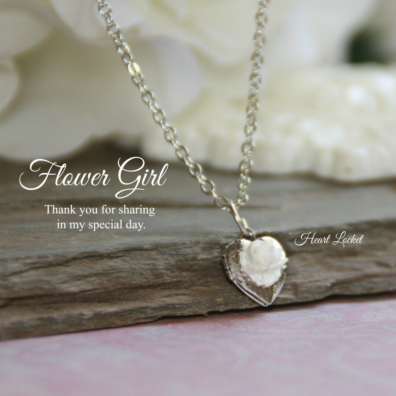 flower girl heart