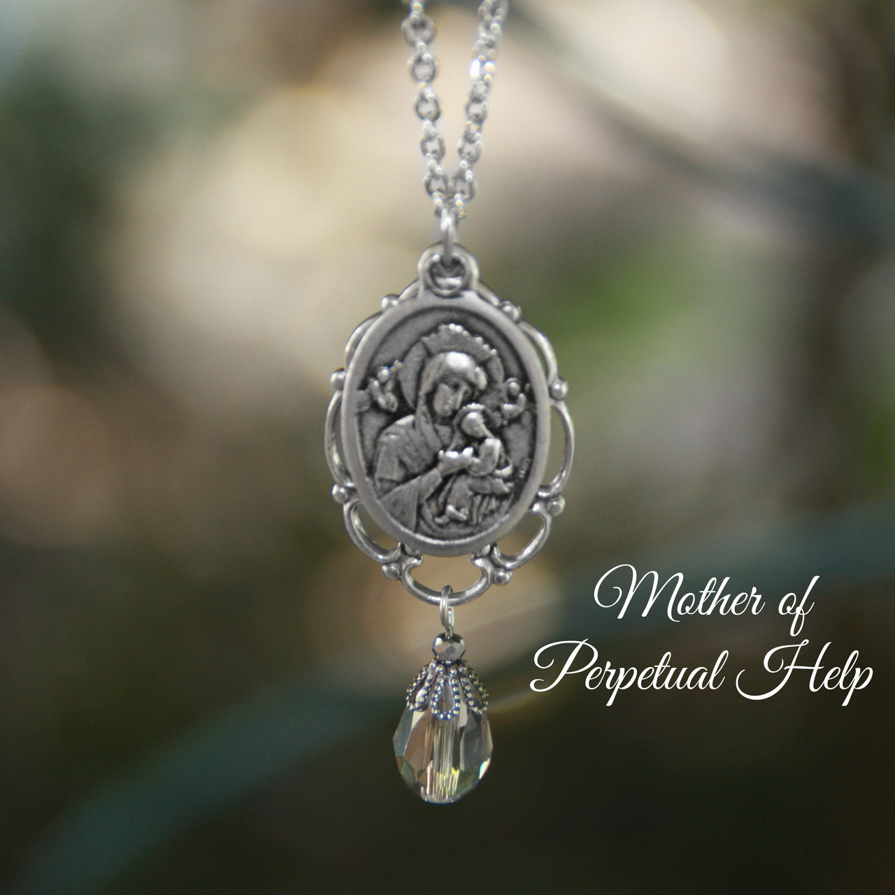 IN-625  Mother of Perpetual Help Necklace