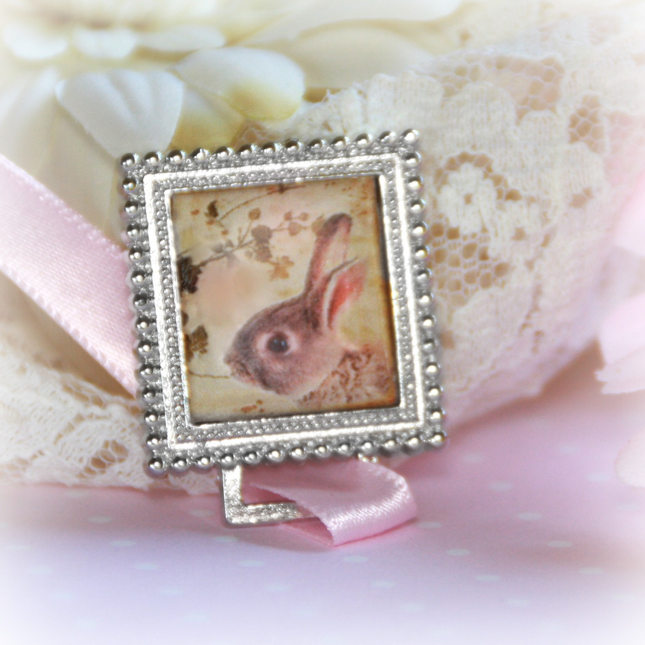 BA-54 Bunny ART Paci Holder