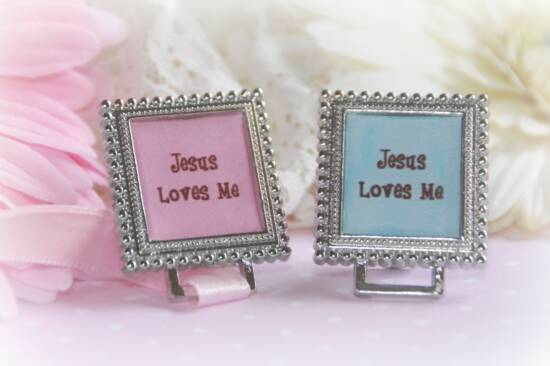 BA-57B Jesus Loves Me for Boy ART Paci Holder