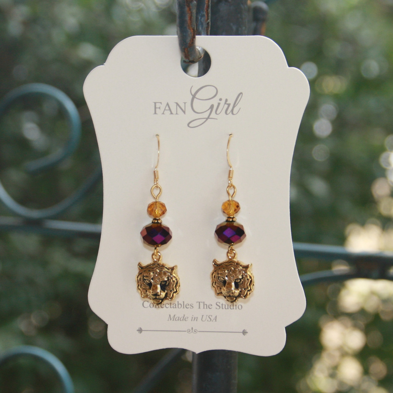 TG-21E Tiger Beautiful Earrings
