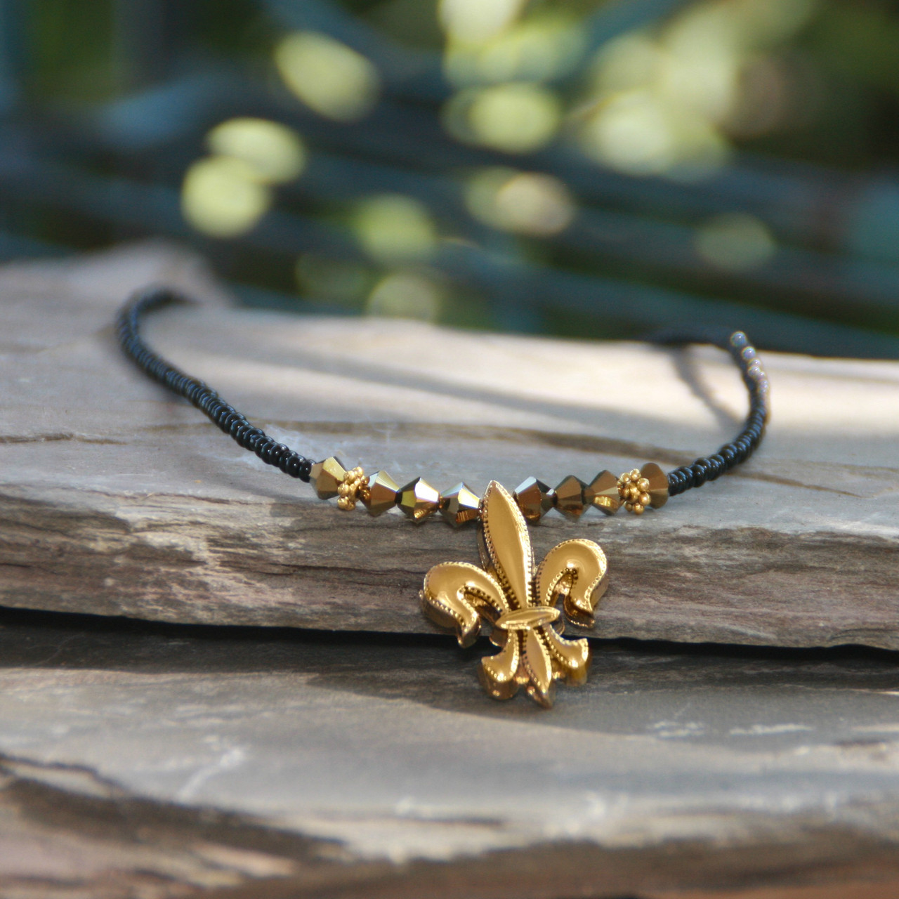 NOST-5  Classic New Orleans Saints Necklace