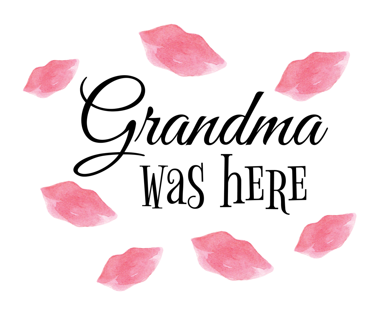 00-81CR  Grandma was Here 3-6 months Onesie with crystals