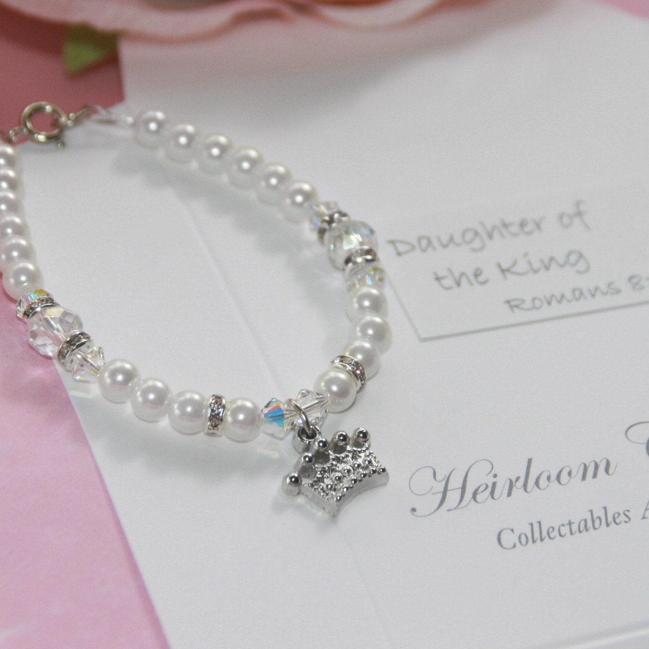 CJ-571-5  Daughter of the King 5" Bracelet