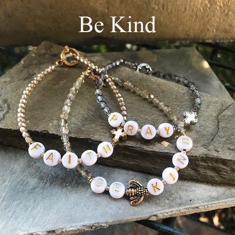 IN-756 "Be Kind" Beaded Trending 2021 Bracelet