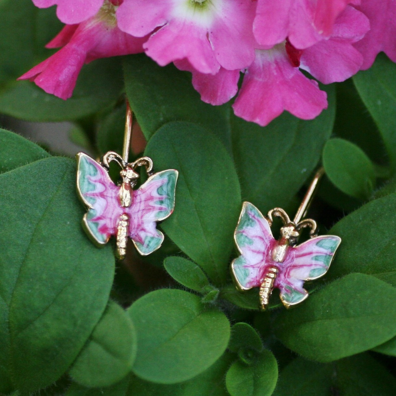 EN-15  Butterfly Earrings