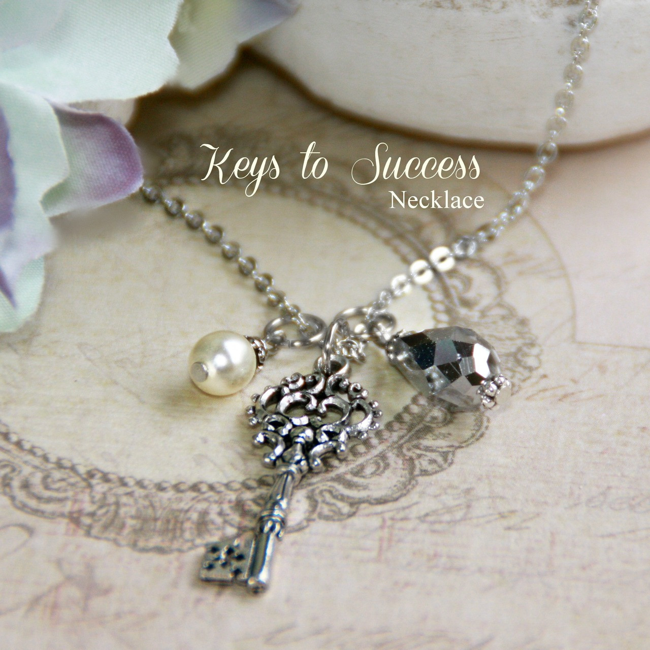 IN-504 Key to Success Necklace Great for a Graduate!