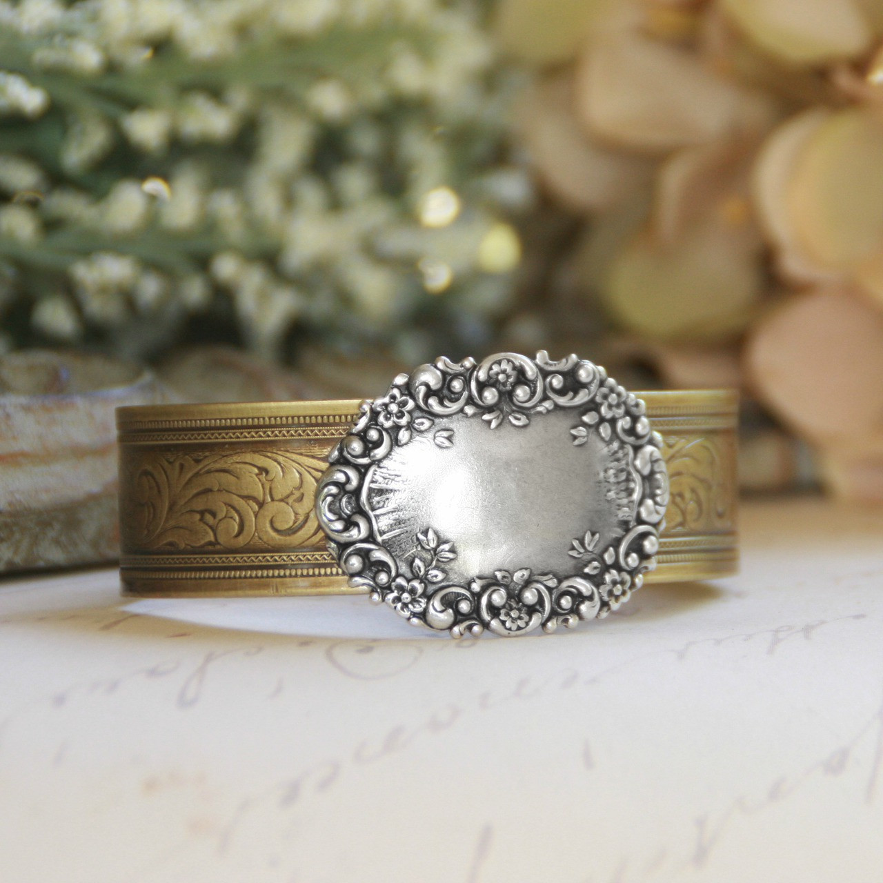 ART-145  Engraveable Cuff Bracelet