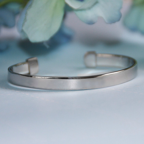 CJ-486 Child Stainless Steel Cuff Engravable Bracelet