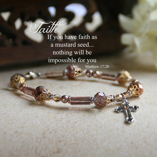 IN-165  Mustard Seed Faith Bracelet