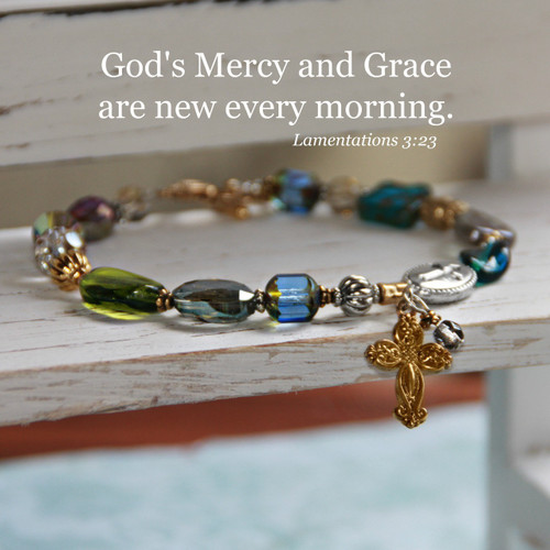 IN-168  God's Mercy and Grace Bracelet