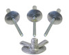 Medium Head Tri Fold Rivets 250 ct. 3/16"