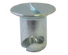 7/16" QuarterTurn Flush Head Button Steel