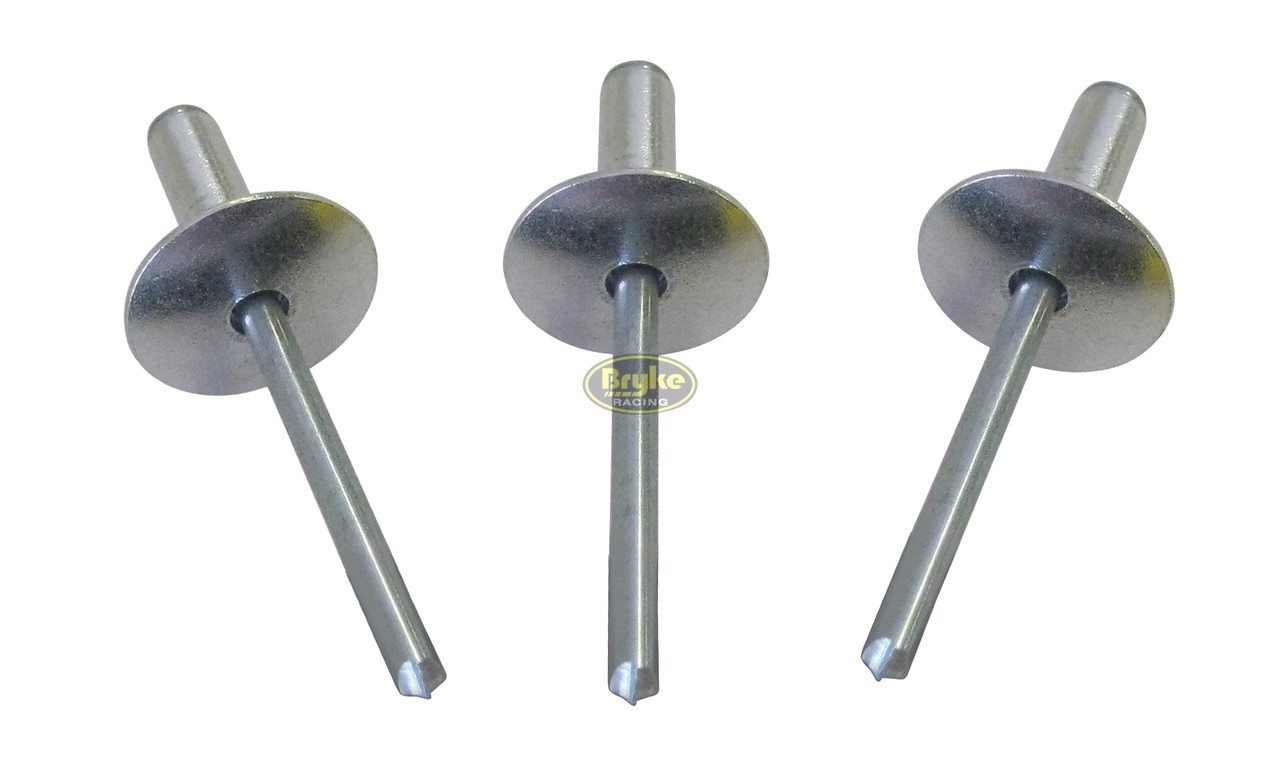 Large Head Standard Rivets 250 ct 3/16"