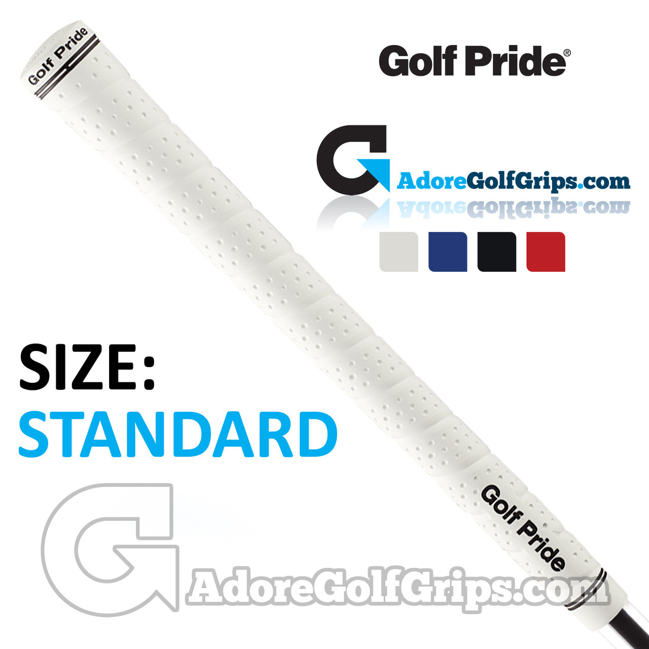13 Golf Pride Tour Wrap 2G Grips With Free Tape - AdoreGolfGrips.com