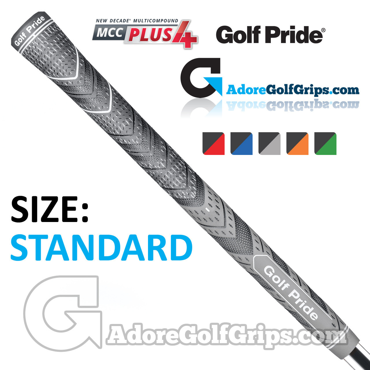 13 Golf Pride New Decade Multi Compound MCC Plus 4 Grips With Free Tape