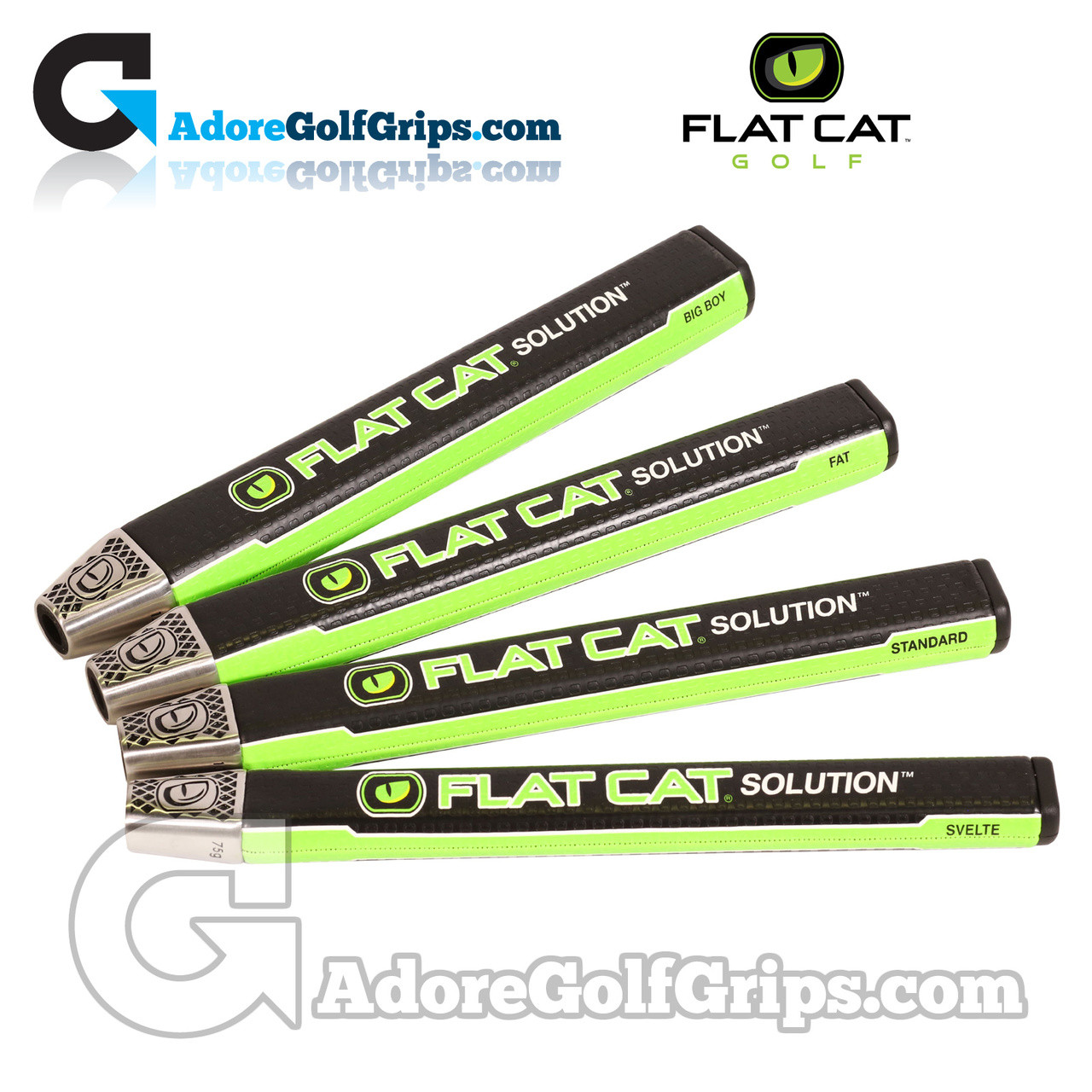 Flat Cat Golf Solution Big Boy 12 Inch Giant Putter Grip - Black ...