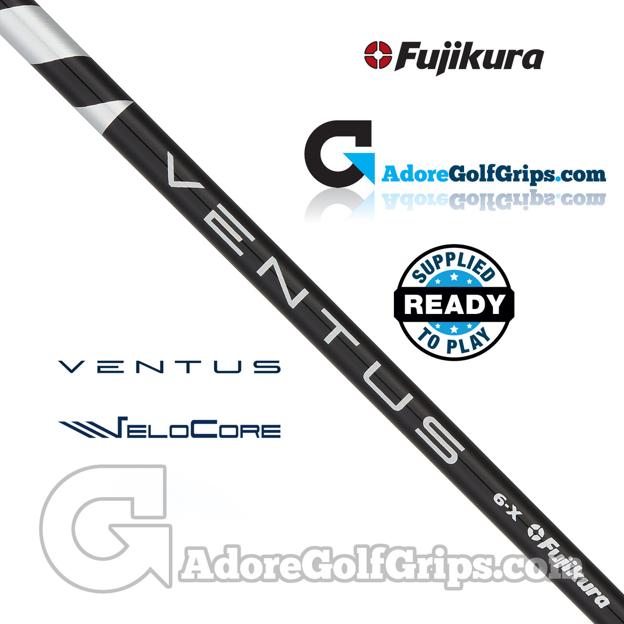 Fujikura Ventus VeloCore Black 6 Wood Shaft (64g-65g) - 0.335