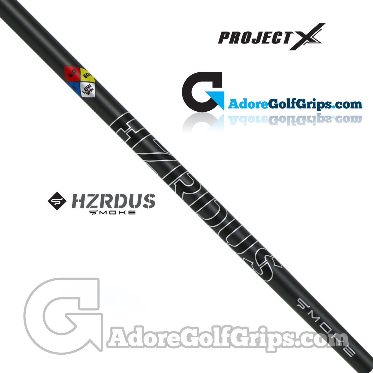 Project X HZRDUS Smoke Black 60 Wood Shaft (59g-61g) - 0.335