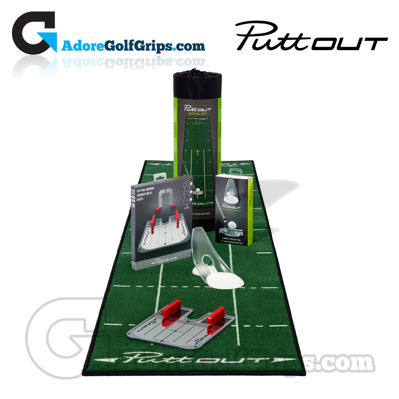 PuttOUT Complete Putting Studio Set - Green