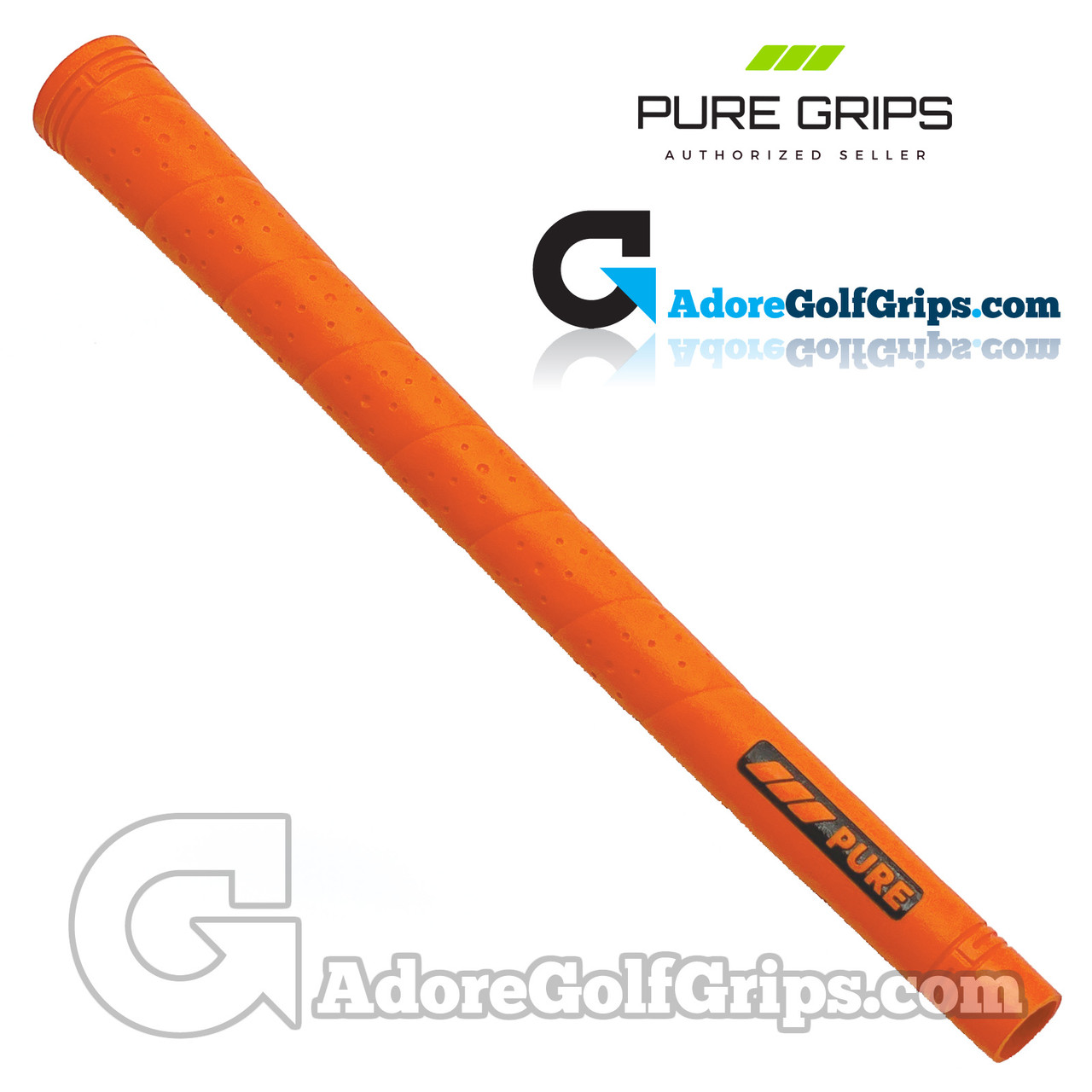 Pure Grips P2 Wrap Standard Grips - Neon Orange