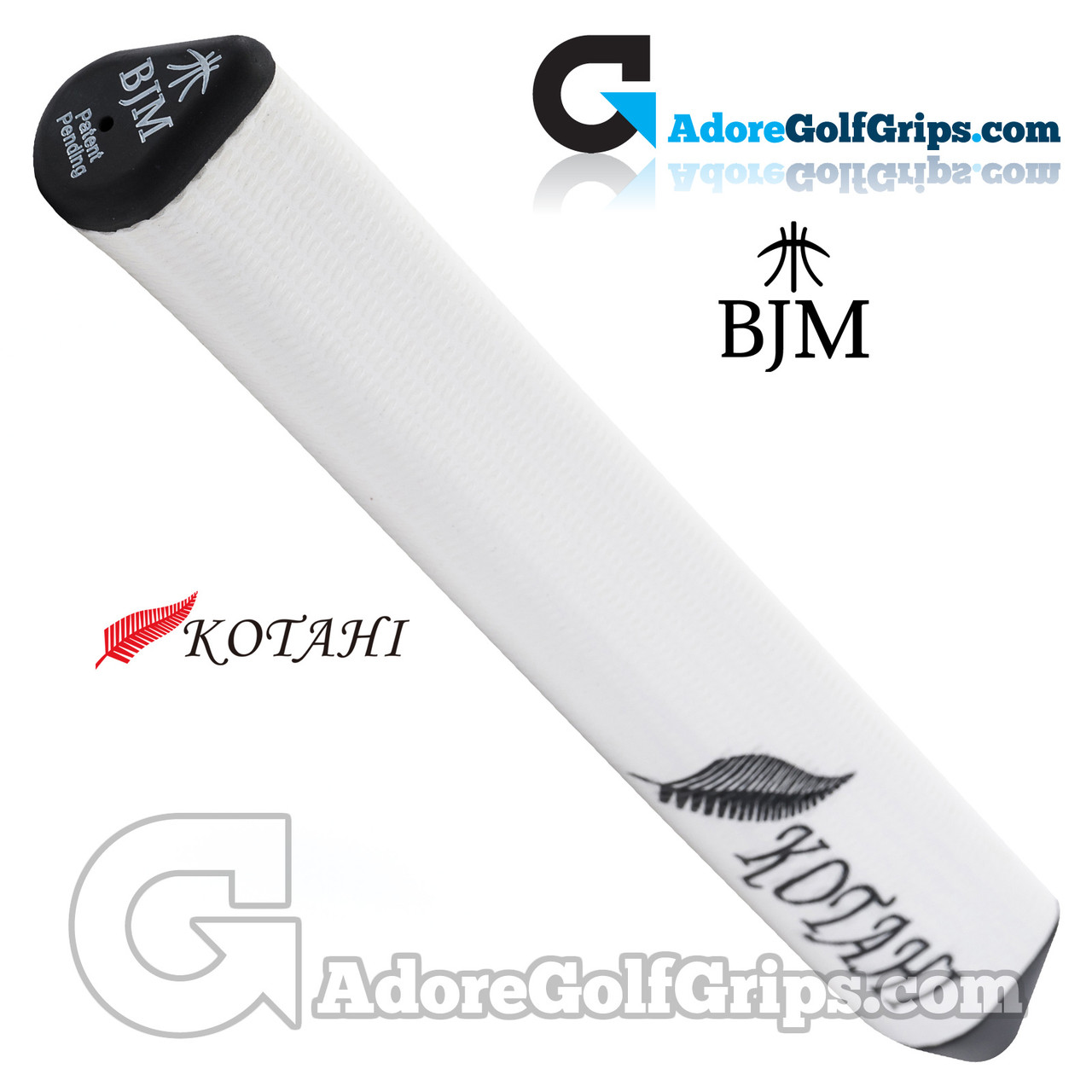 Impugnatura Da Putter Jumbo In Silicone Giallo BJM Kotahi 11 Pollici + Nastro Omaggio