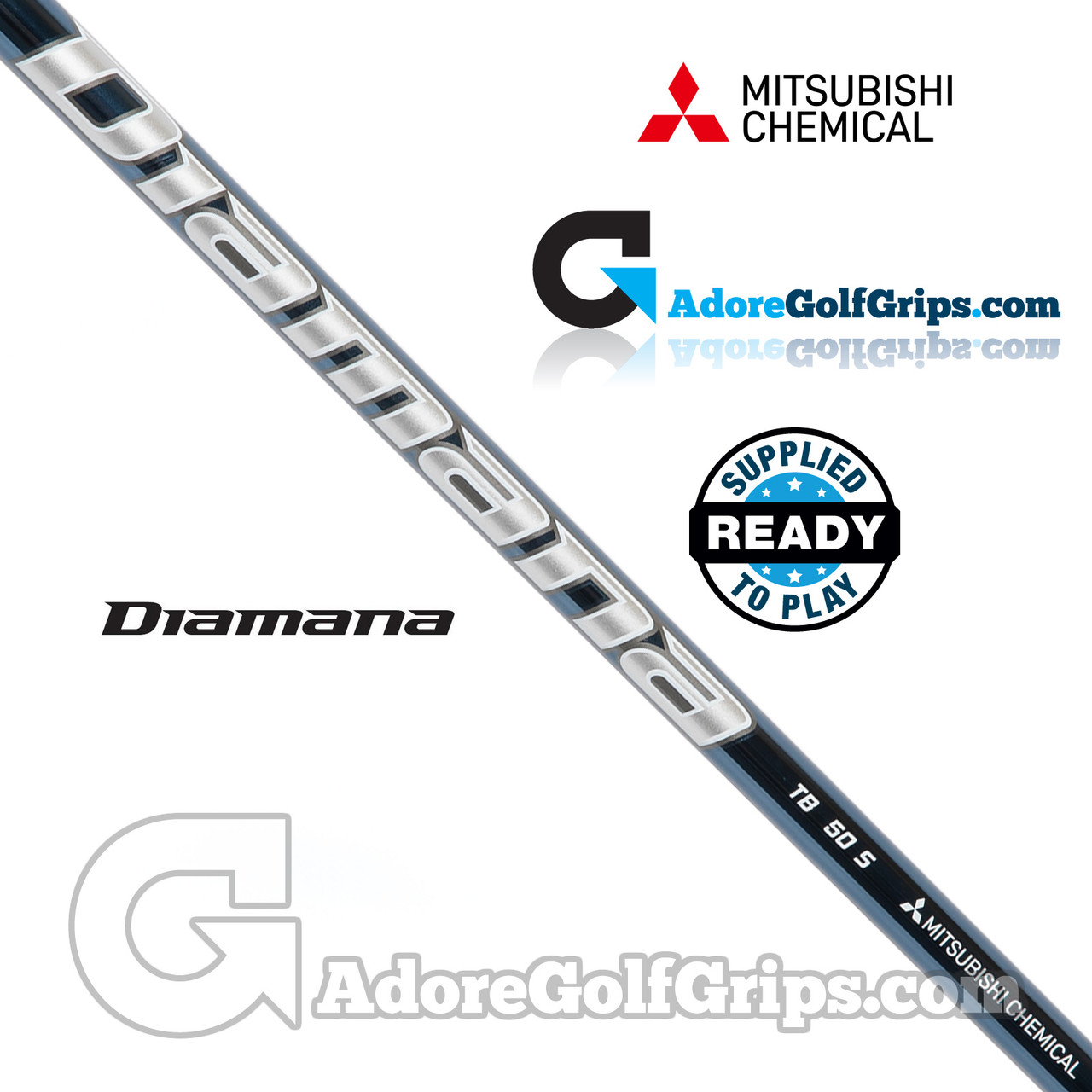 Mitsubishi Chemical 5th Gen Diamana TB 50 Wood Shaft (56g-60g) - 0.335