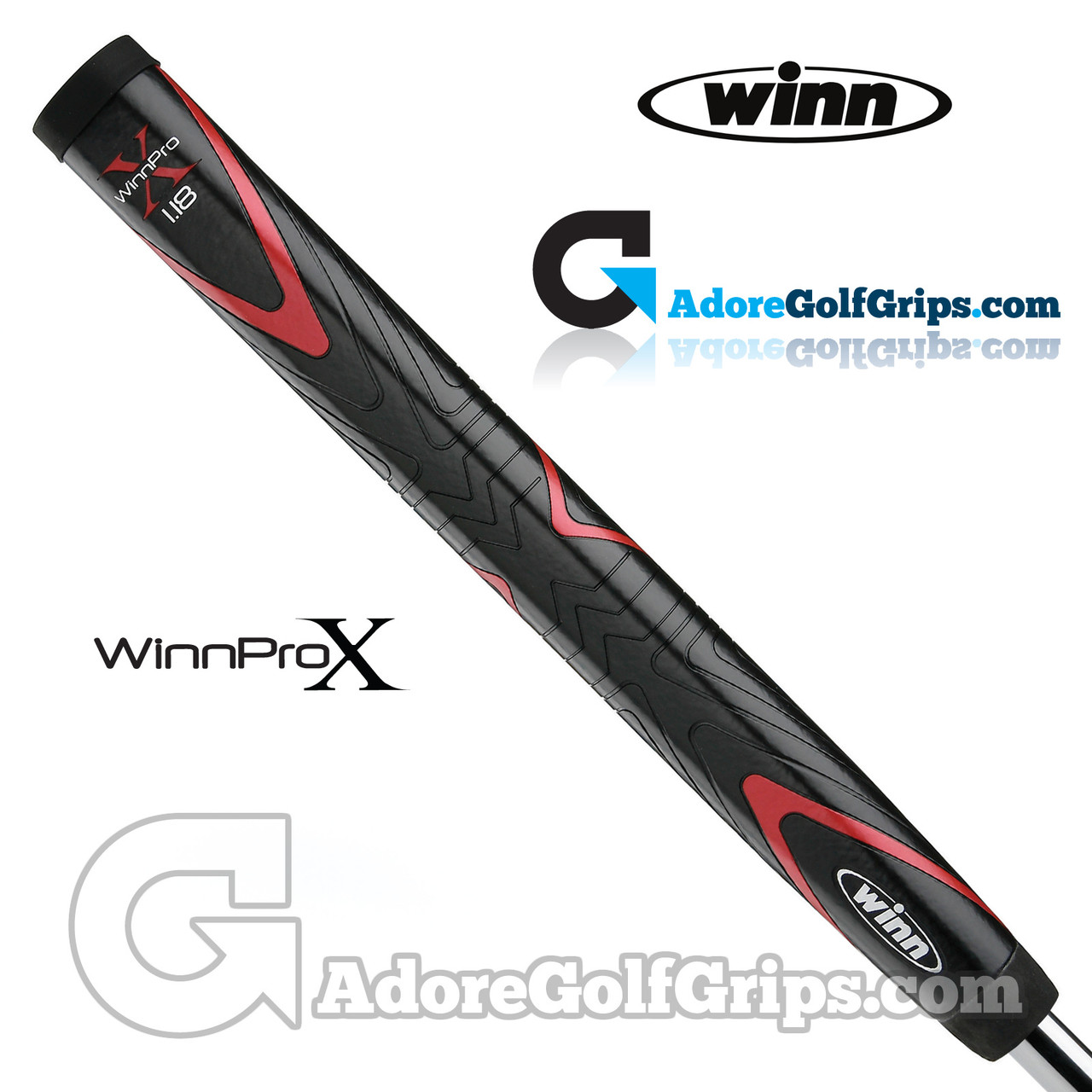 Impugnatura Per Putter Da Golf In Pelle Cabretta Rossa | Stile Paddle Laced | NUOVO - Foto 4