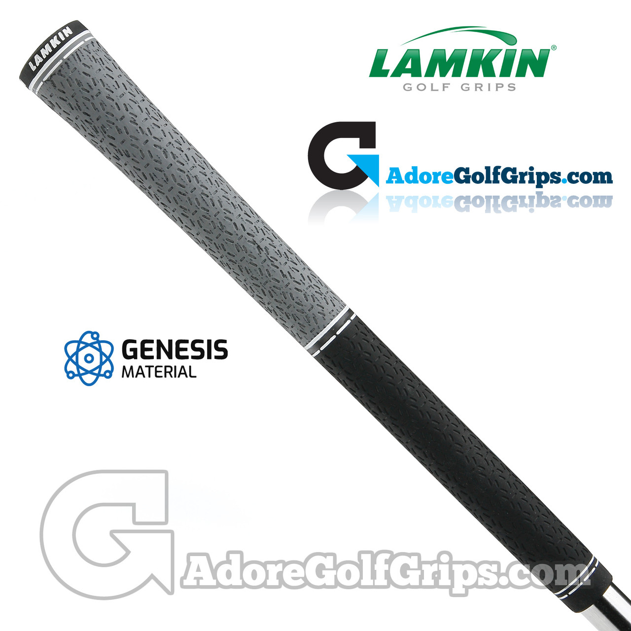 Lamkin ST+2 Hybrid 360 Cord Standard Grips Black / Grey