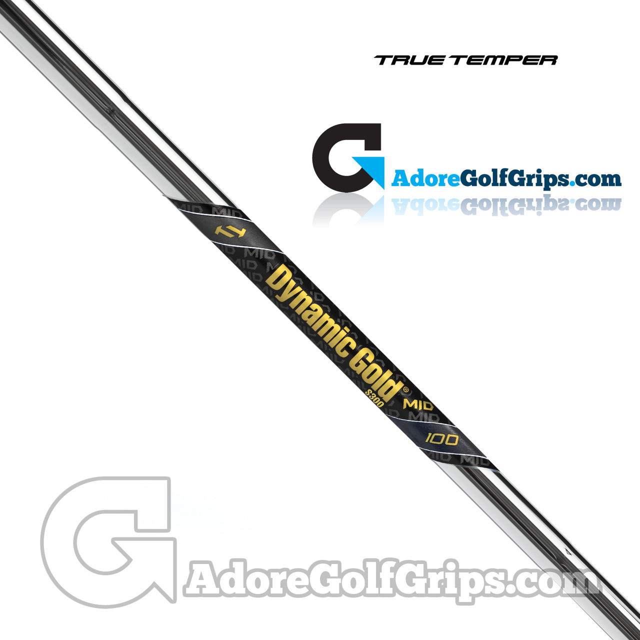 True Temper Dynamic Gold Mid 100 Iron Shaft (105g) - 0.355