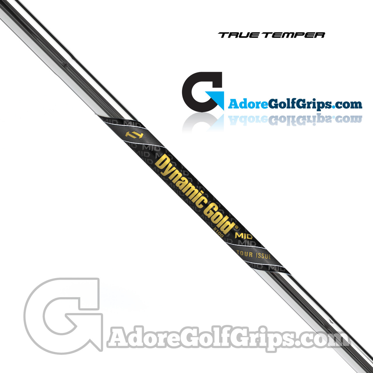 True Temper Dynamic Gold Mid 130 Tour Issue Iron Shaft (130g) - 0.355