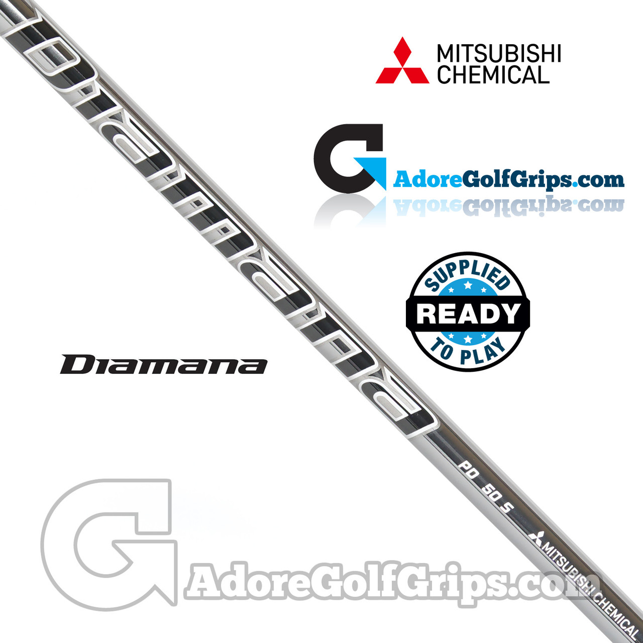 Mitsubishi Chemical 5th Gen Diamana PD 50 Wood Shaft (53g-57g