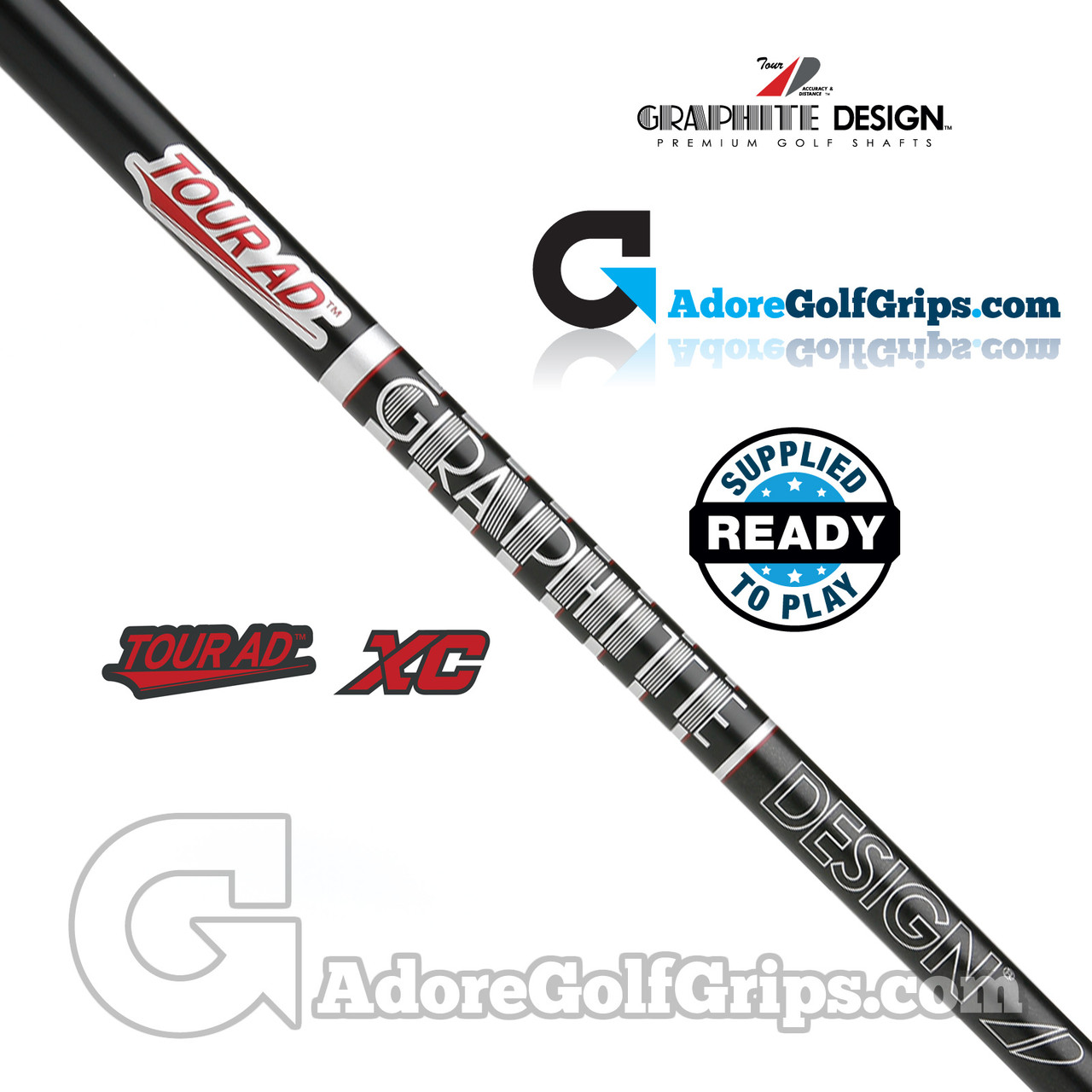 Shaft Graphite Design Tour AD IZ 7 Extra Stiff Pour Bois De Parcours - Occasion 42 Pouces Manche Golf Graphite Design