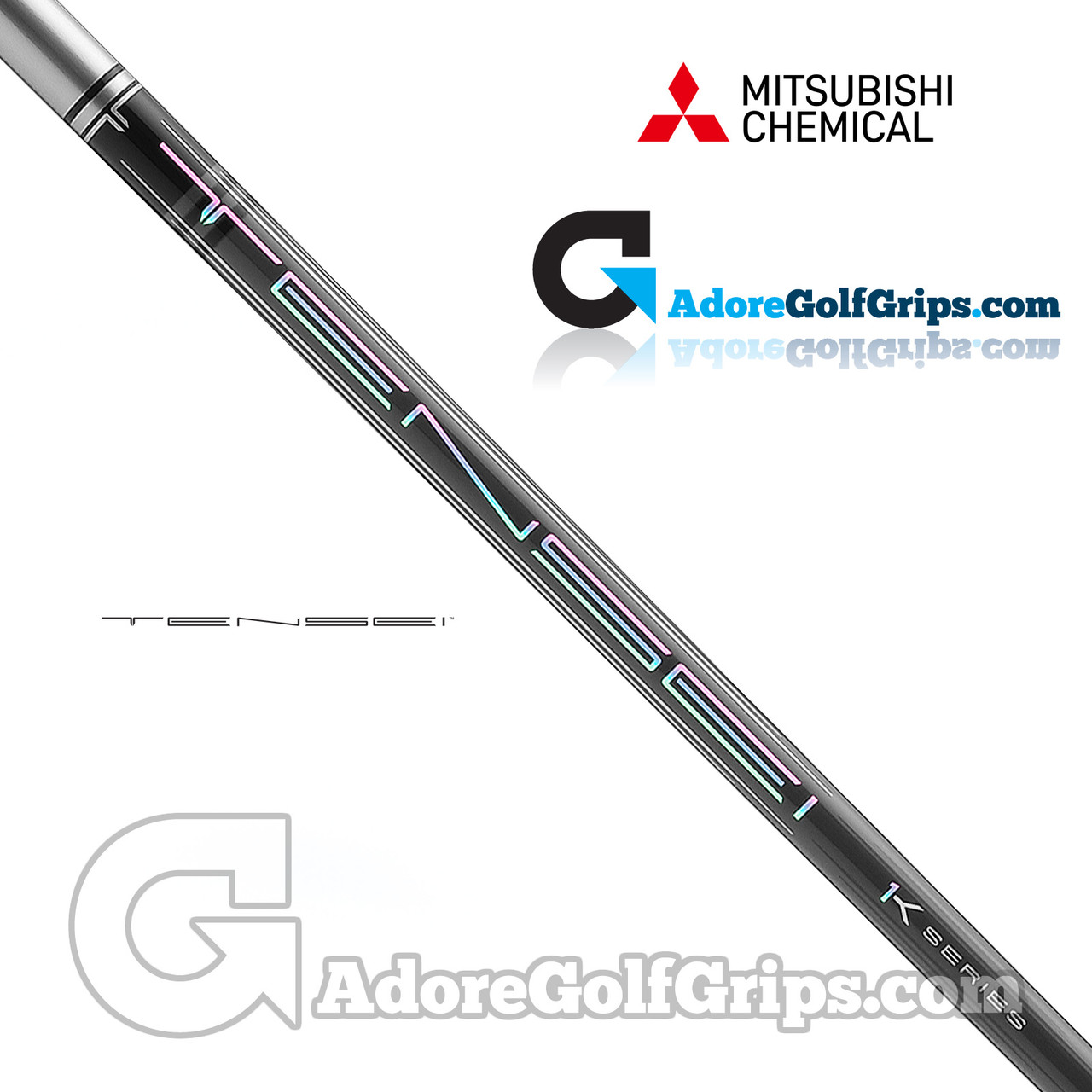 Shaft Mitsubishi Tensei 1K Noir - 75g - Flex Stiff - 41.5 Pouces - Pour Bois De Parcours
