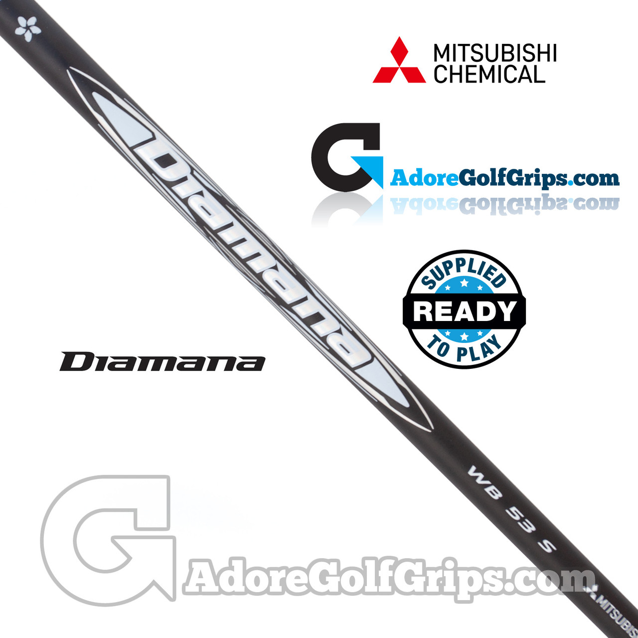 Mitsubishi Chemical 6th Gen Diamana WB 53 Wood Shaft (52g-58g