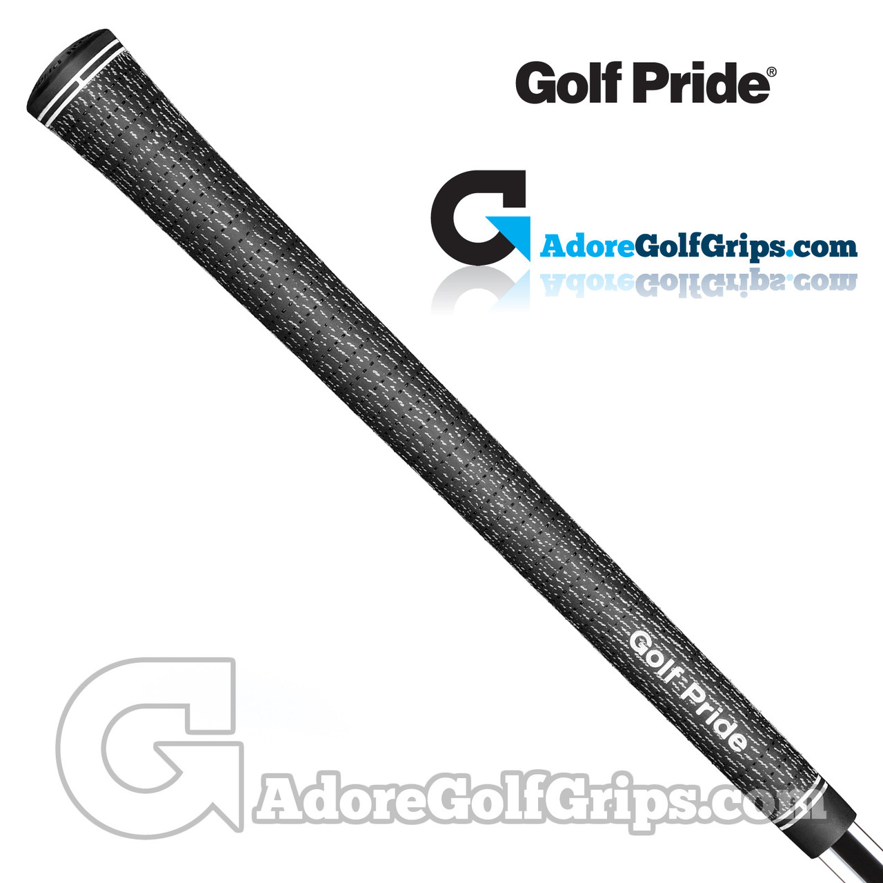 Golf Pride Tour Velvet BCT Full Cord Grips - Black