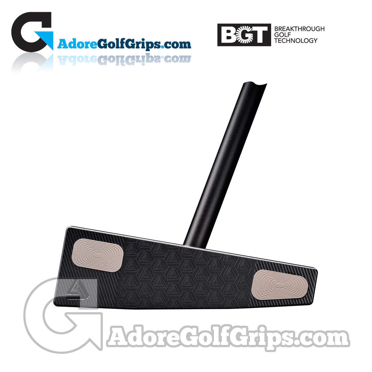 BGT Paradox Mallet Putter With Stability Tour Shaft - Black - Zero