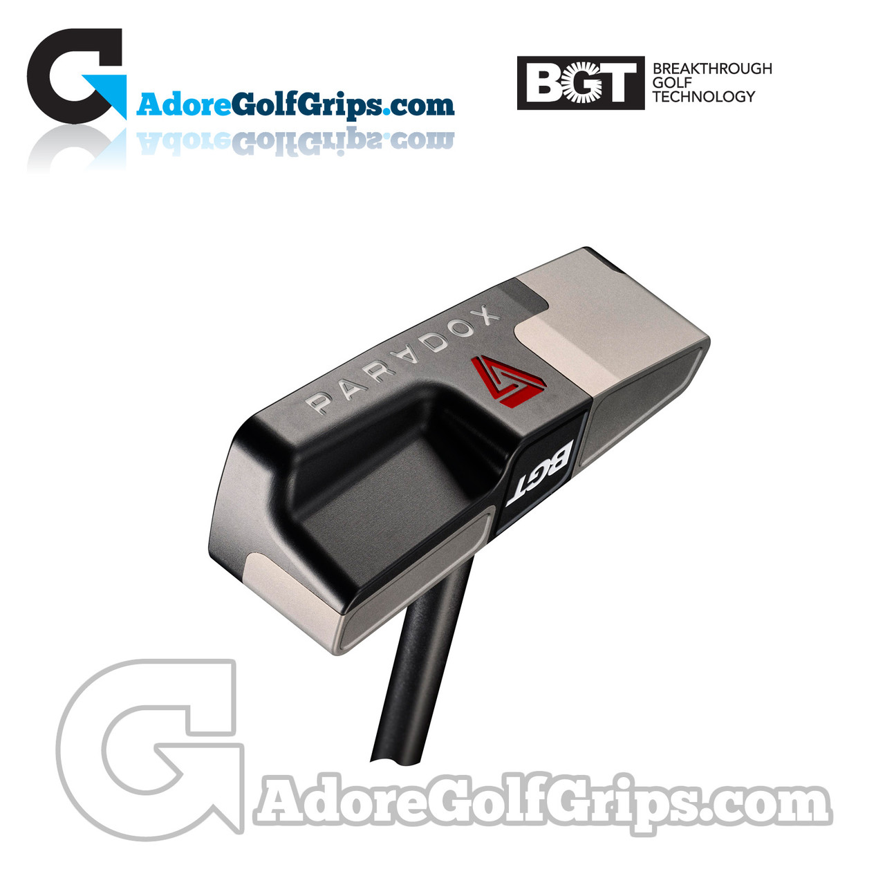 BGT Paradox Blade Putter With Stability Tour Shaft - Black - Zero