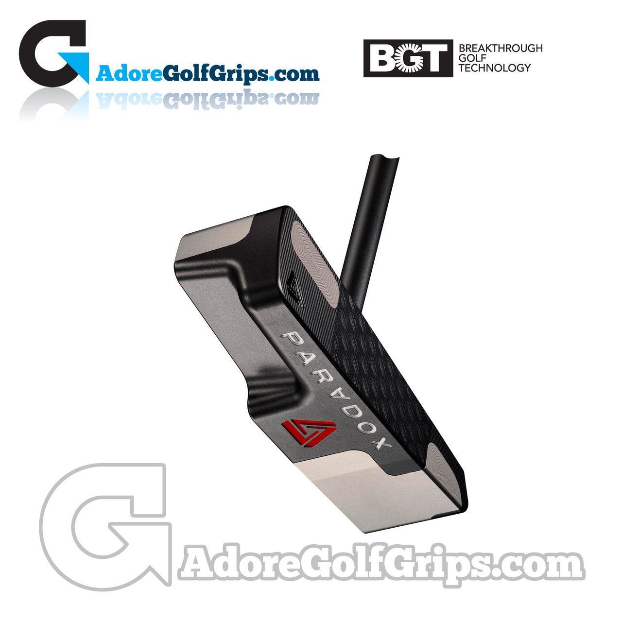 BGT Paradox Blade Putter With Graphite Shaft - Black - Zero Torque