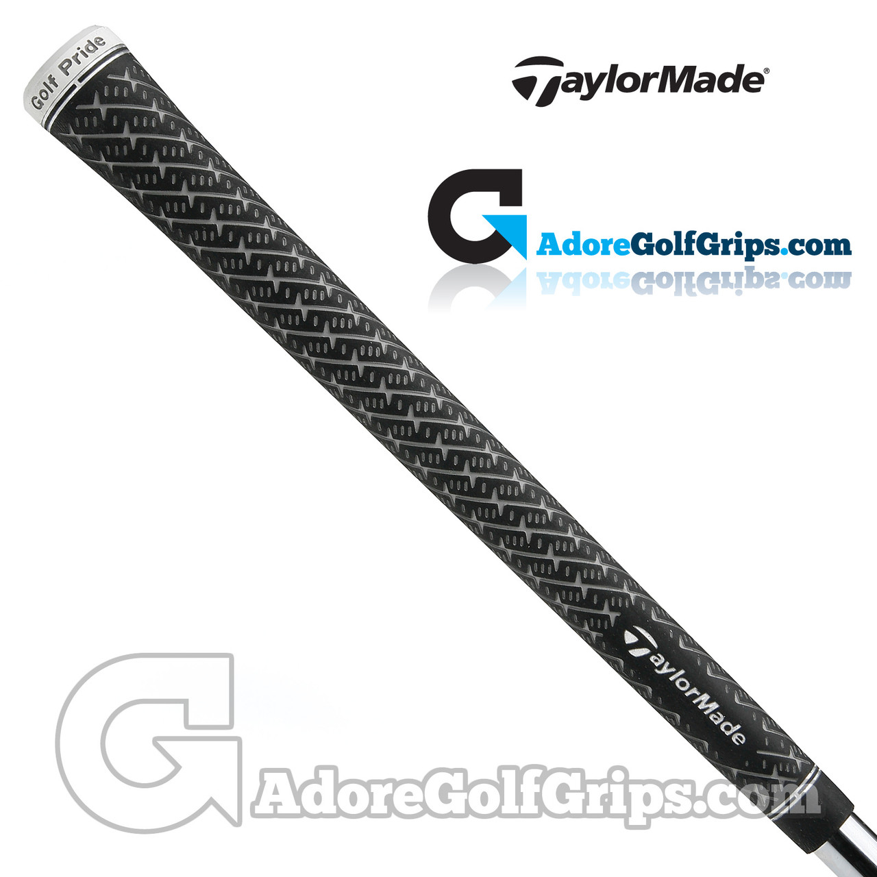 TaylorMade Z-Grip Lite Standard Grips By Golf Pride - Black