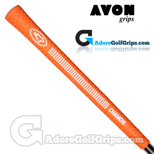 Avon Chamois Grips Orange / White