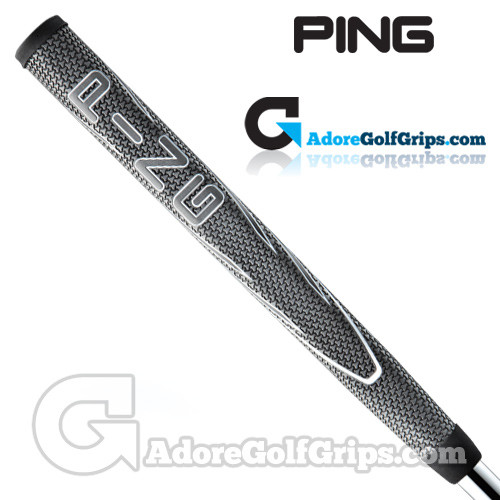Ping AVS PP58 Midsize Pistol Putter Grip By Winn Grey / White