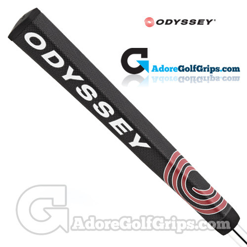 Odyssey Jumbo Pistol Light Putter Grip Black / Red / White