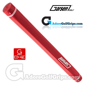 Garsen Golf G-Pro Edge Midsize Putter Grip - Red Garsen Golf G-Pro Edge Midsize Putter Grip - Red